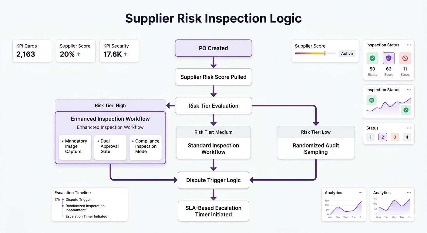 Supplier-Risk-Inspection-Logic-Supplier-Risk-Governance-Architecture