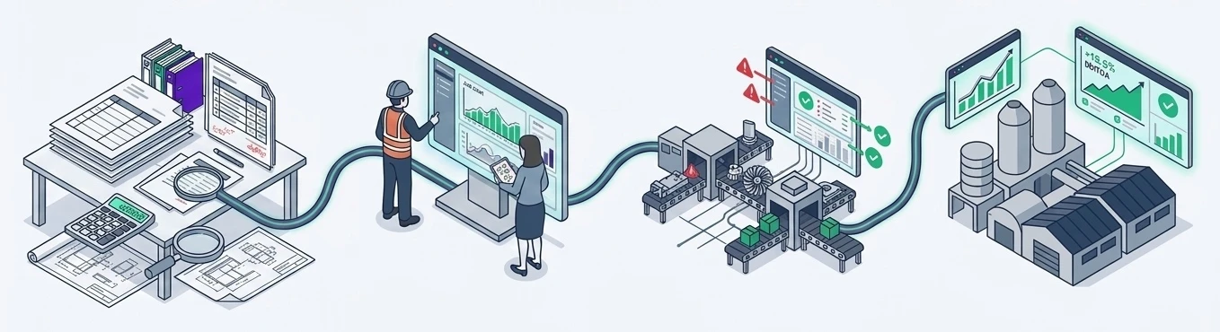Quanzar 4-Step Isometric Margin Recovery Workflow